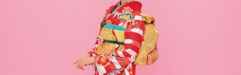 おく宗の洗える着物